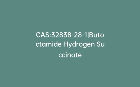 CAS:32838-28-1|Butoctamide Hydrogen Succinate