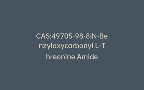 CAS:49705-98-8|N-Benzyloxycarbonyl L-Threonine Amide