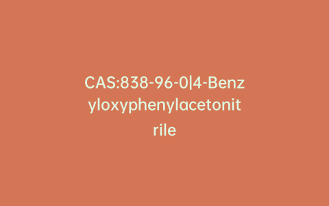 CAS:838-96-0|4-Benzyloxyphenylacetonitrile