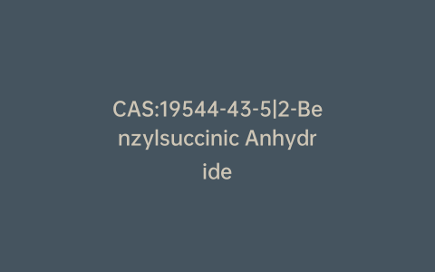 CAS:19544-43-5|2-Benzylsuccinic Anhydride