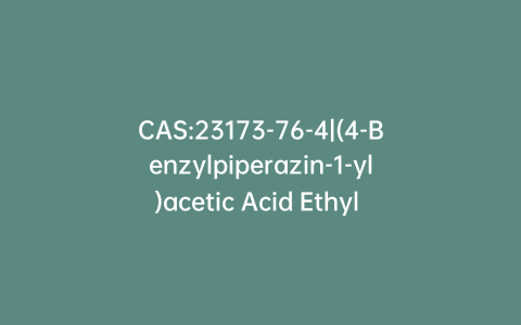 CAS:23173-76-4|(4-Benzylpiperazin-1-yl)acetic Acid Ethyl Ester-d8