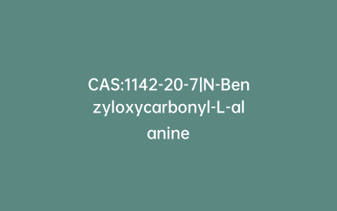 CAS:1142-20-7|N-Benzyloxycarbonyl-L-alanine